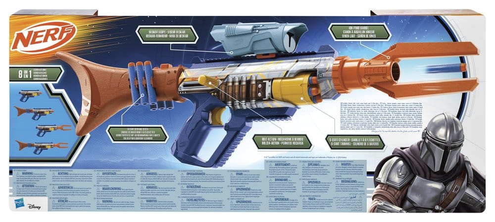 Star Wars: The Mandalorian and Grogu NERF Dart Blaster The Mandalorian