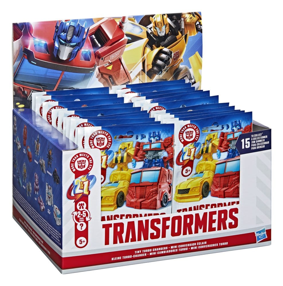 Transformers Mini Action Figurr 4 cm Tiny Turbo Changers Blind Box Display (24)