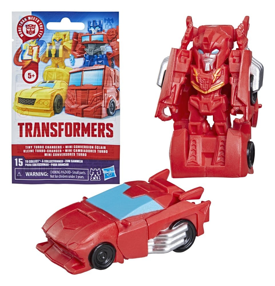 Transformers Mini Action Figurr 4 cm Tiny Turbo Changers Blind Box Display (24)