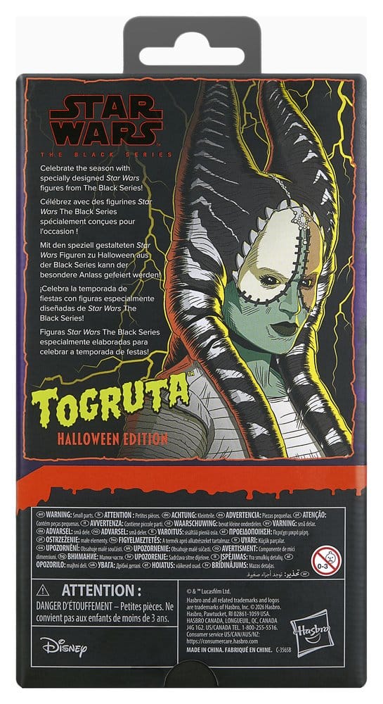 Star Wars Black Series Action Figure Togruta (Halloween Edition) 15 cm