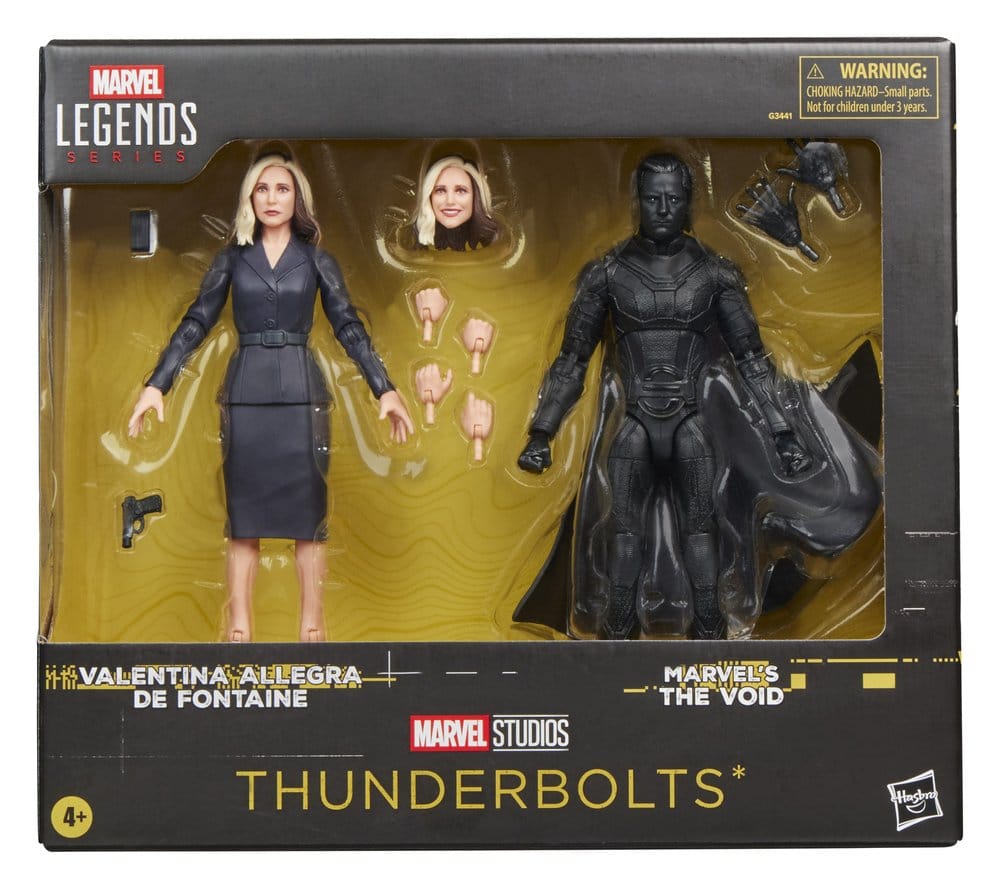 Thunderbolts Marvel Legends Actionfigur 2-Pack Valentina Allegra de Fontaine & Marvel's The Void 15 cm