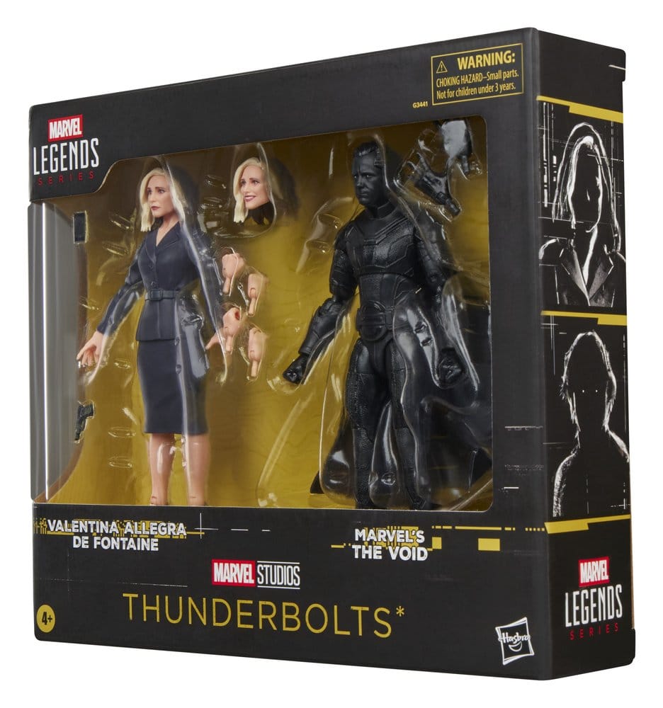 Thunderbolts Marvel Legends Actionfigur 2-Pack Valentina Allegra de Fontaine & Marvel's The Void 15 cm