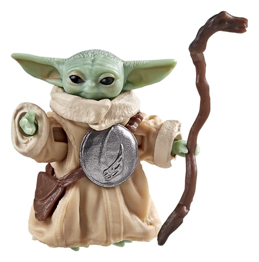 Star Wars: The Mandalorian & Grogu Svart Serie Actionfigur Grogu 8 cm
