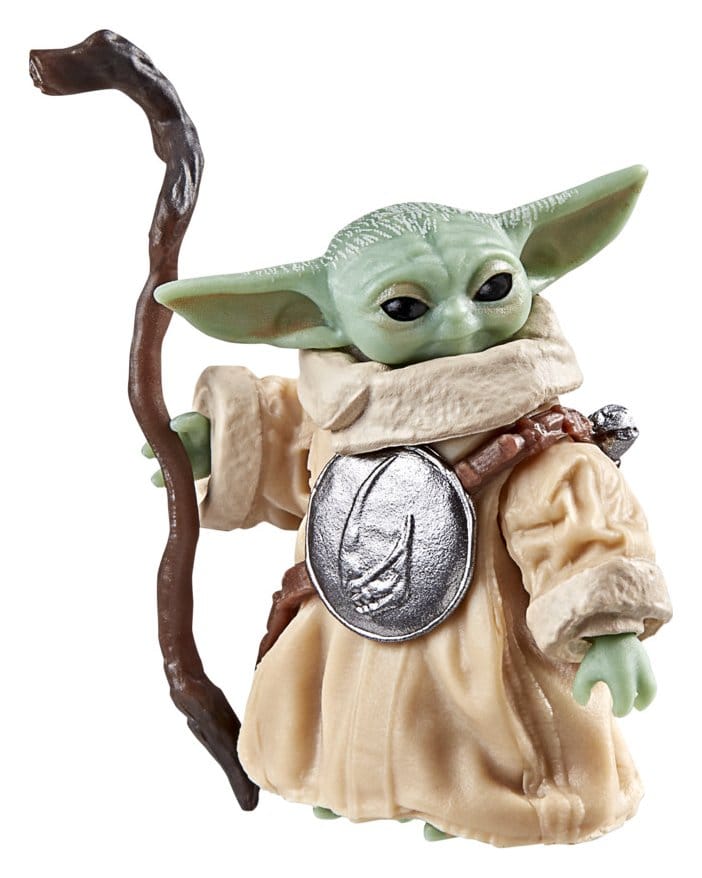 Star Wars: The Mandalorian & Grogu Svart Serie Actionfigur Grogu 8 cm