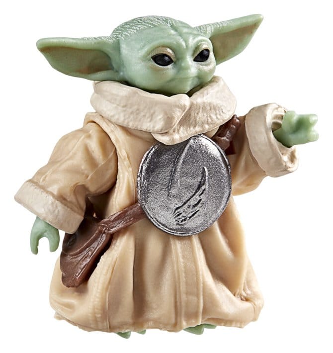 Star Wars: The Mandalorian & Grogu Svart Serie Actionfigur Grogu 8 cm