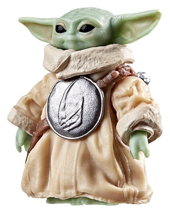Star Wars: The Mandalorian & Grogu Svart Serie Actionfigur Grogu 8 cm