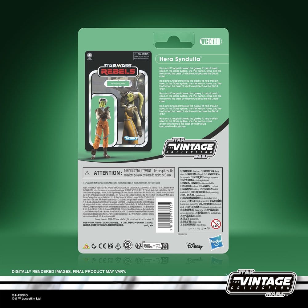 Star Wars Rebels Vintage Collection Actionfigur Hera Syndulla (Spöke-2) 10 cm
