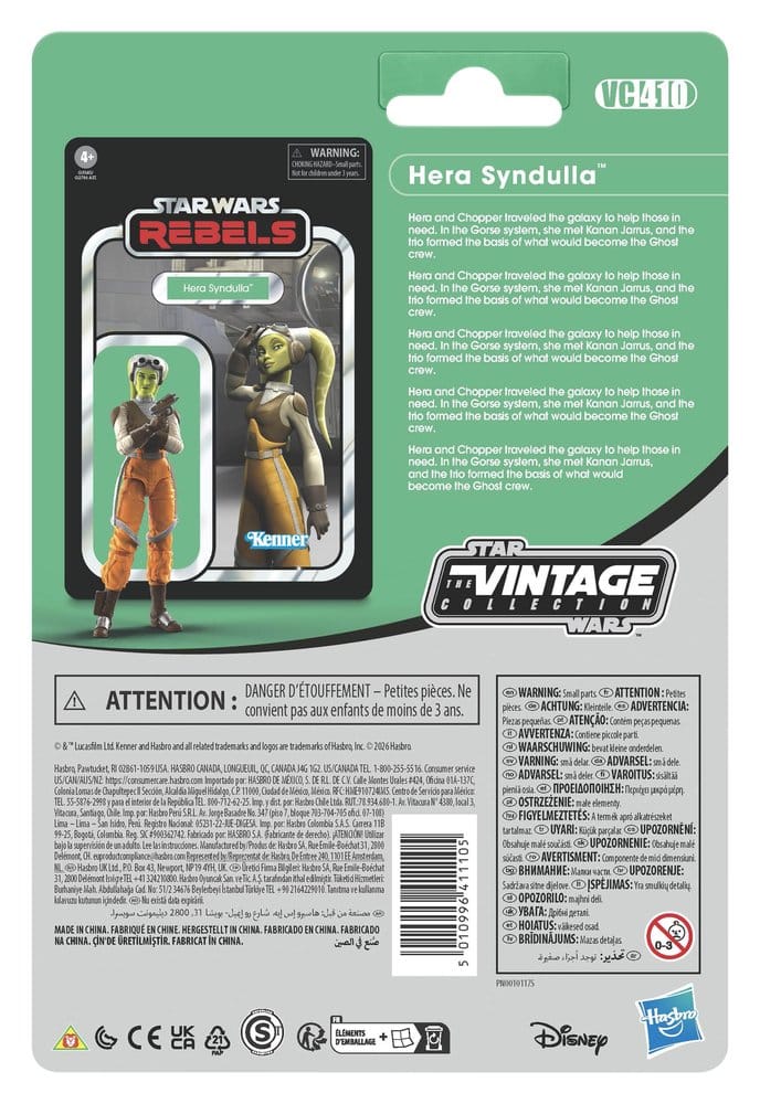 Star Wars Rebels Vintage Collection Action Figur Hera Syndulla (Spectre-2) 10 cm