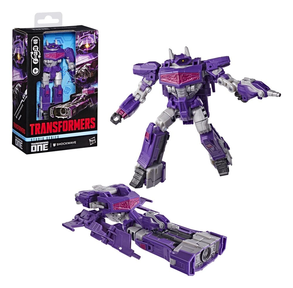 Transformers One Studio Series Deluxe Class Action Figure Shockwave 13 cm