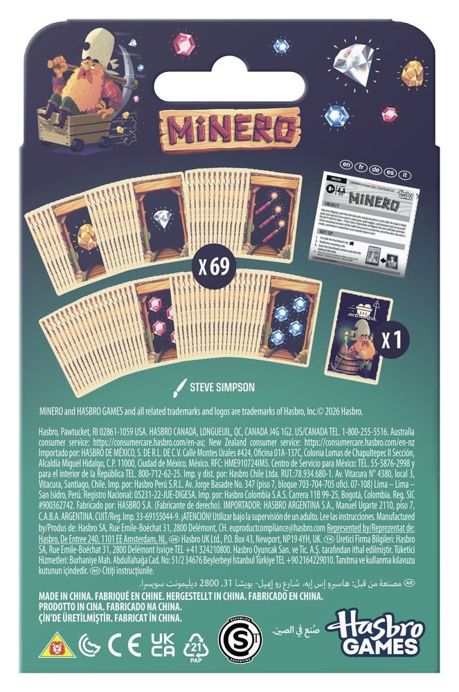 Minero Card Game