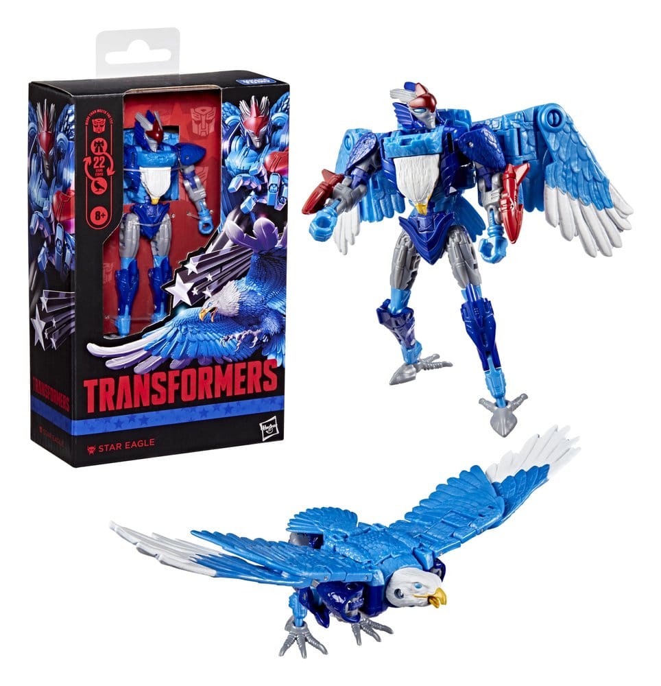 Transformers Deluxe Klass Actionfigur Stjärnörn 11 cm