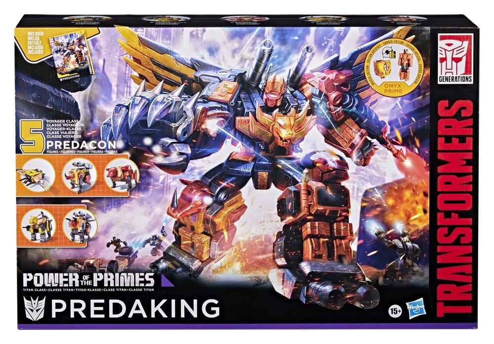 Transformers Power of the Primes Combiner Actionfigur Predaking 45 cm