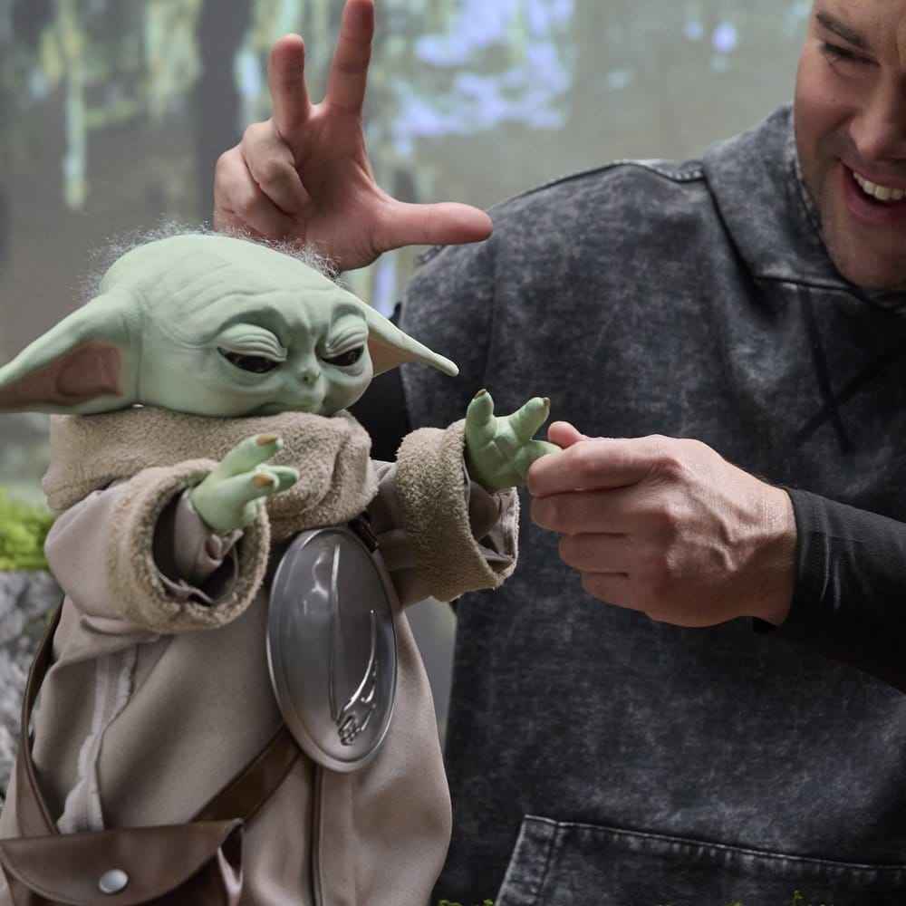 Star Wars Animatronisk Figur i Livs Storlk Ultimate Grogu 37 cm