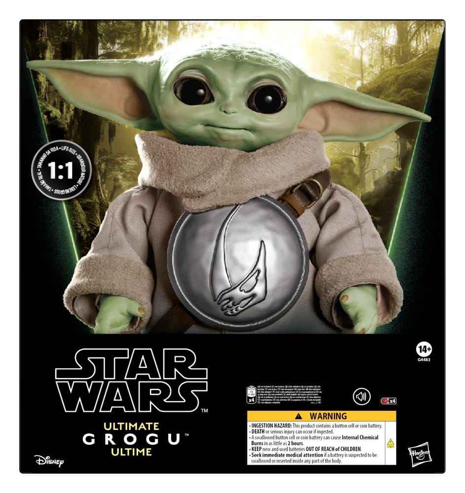 Star Wars Animatronisk Figur i Livs Storlk Ultimate Grogu 37 cm