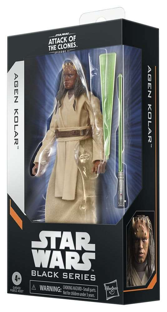 Star Wars Episode II Black Series Action Figure Agen Kolar 15 cm