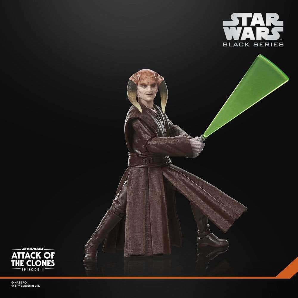 Star Wars Episode II Black Series Action Figure Saesee Tiin 15 cm