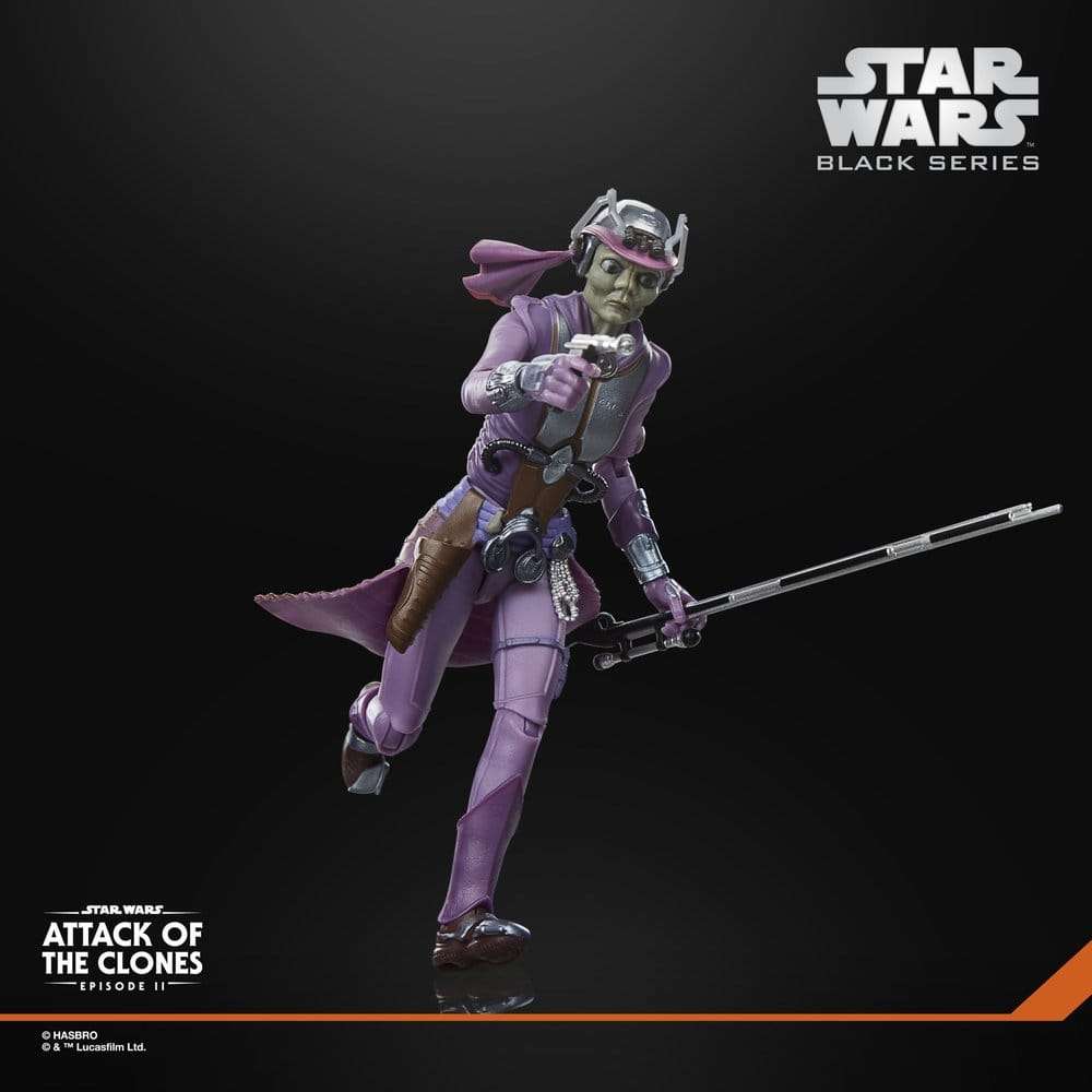 Star Wars Episode II Black Series Action Figure Zam Wesell 15 cm