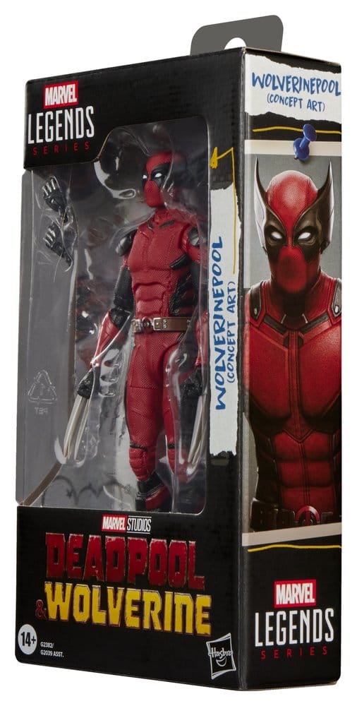 Deadpool & Wolverine Marvel Legends actionfigur Deadpool (Concept Art) 15 cm
