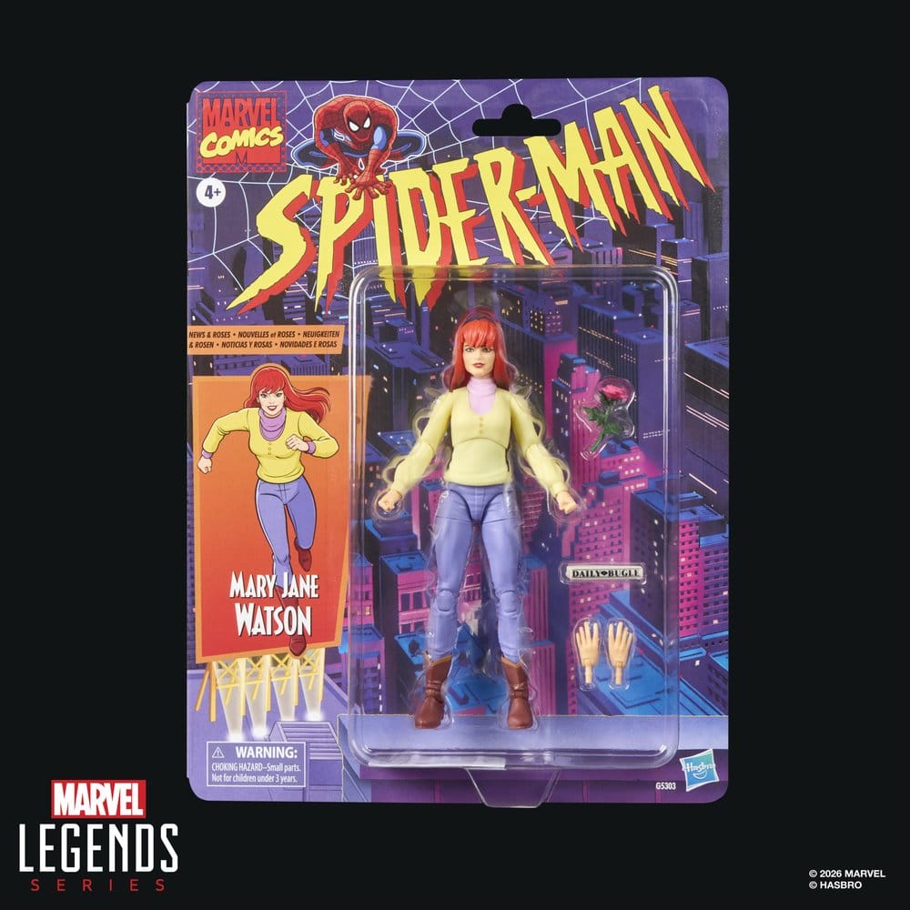 Spider-Man Marvel Legends Action Figure Mary Jane Watson 15 cm