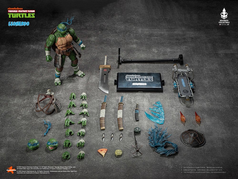 Teenage Mutant Ninja Turtles Actionfigur Leonardo Deluxeversion 20 cm