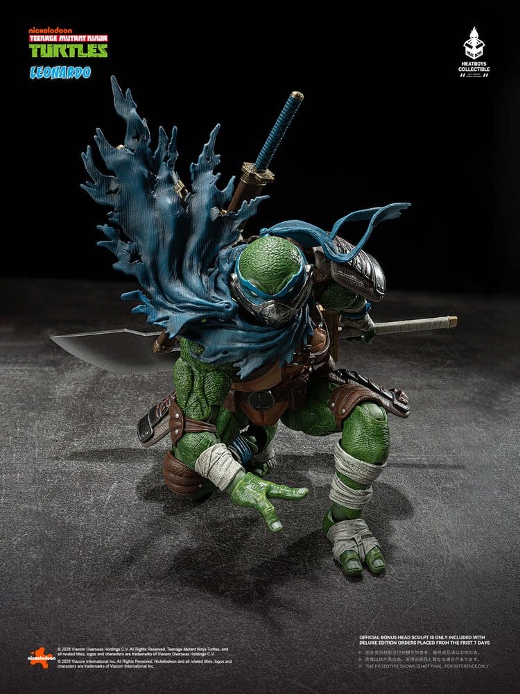 Teenage Mutant Ninja Turtles Actionfigur Leonardo Deluxeversion 20 cm
