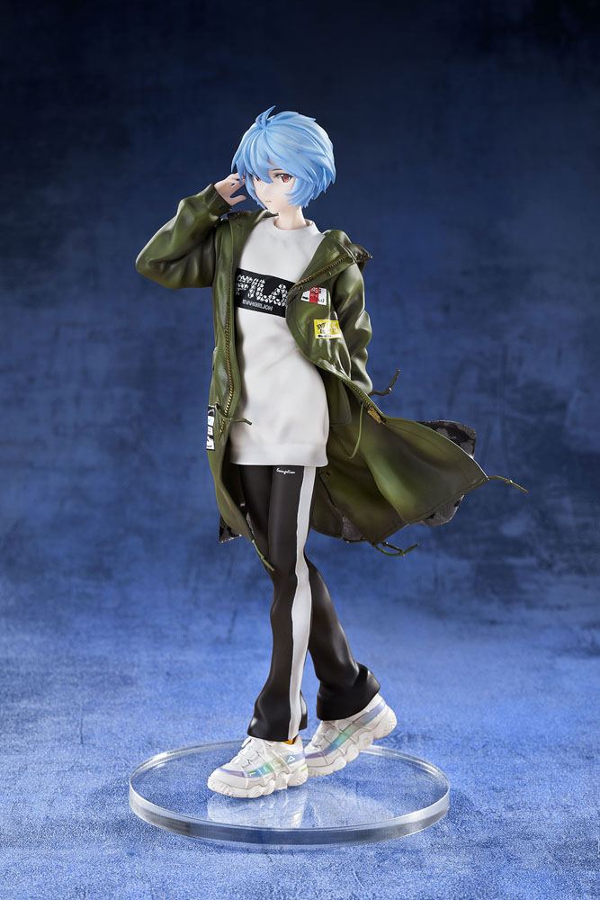 Neon Genesis Evangelion PVC Figur 1/7 Rei Ayanami Ver. Radio Eva Part 2 25 cm