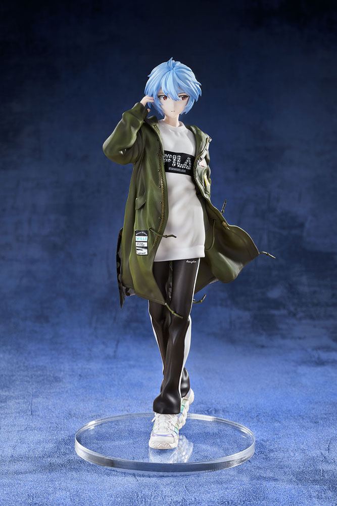 Neon Genesis Evangelion PVC Figur 1/7 Rei Ayanami Ver. Radio Eva Part 2 25 cm