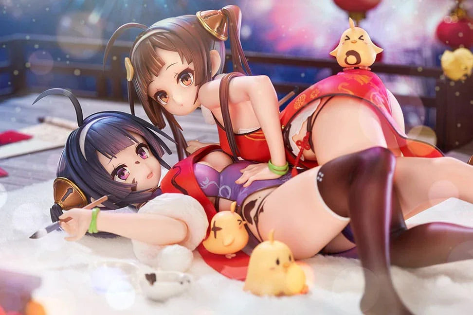 Azur Lane PVC Figur 1/7 Ping Hai & Ning Hai 12 cm