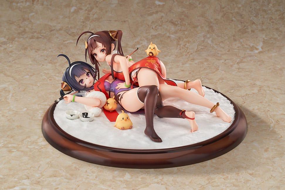 Azur Lane PVC Figur 1/7 Ping Hai & Ning Hai 12 cm