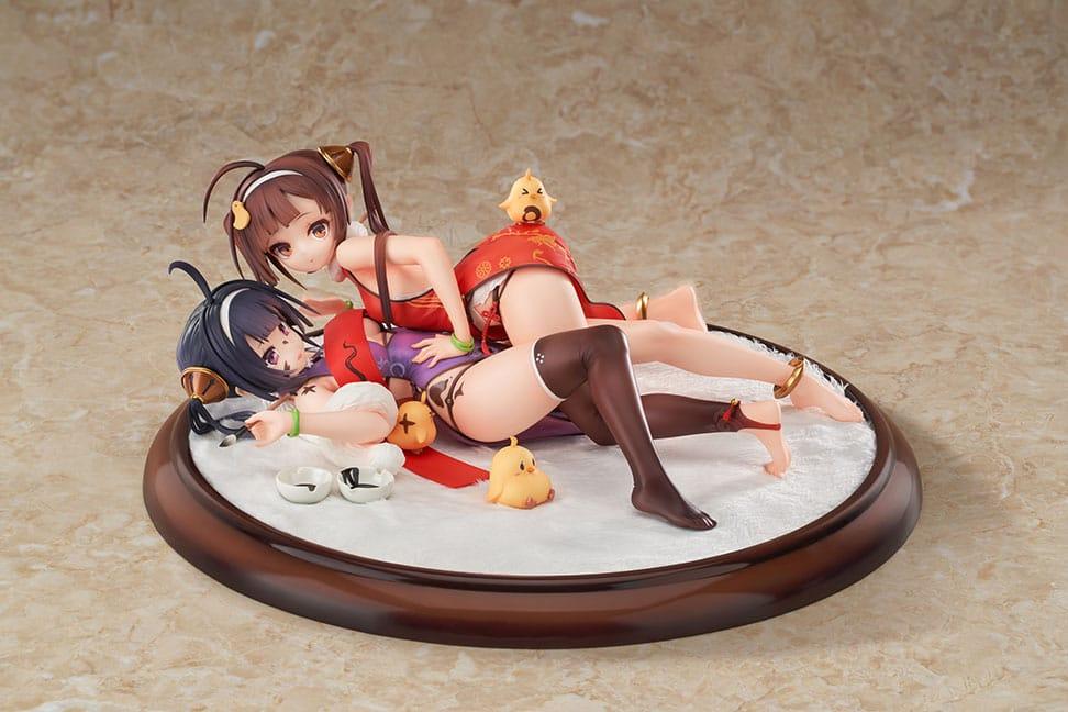Azur Lane PVC Figur 1/7 Ping Hai & Ning Hai 12 cm