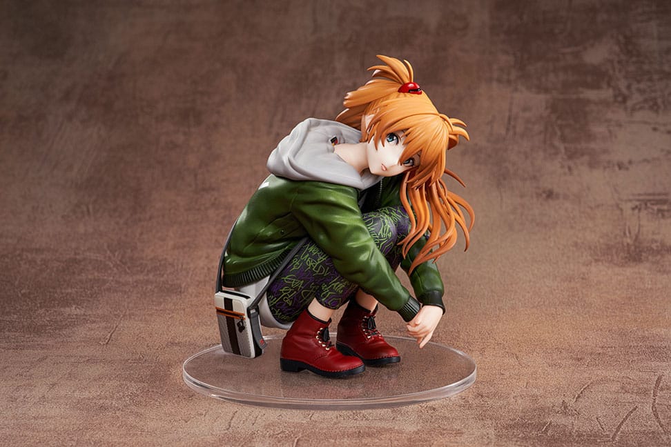 Neon Genesis Evangelion PVC Figur 1/7 Shikinami Asuka Langley Ver. Part 3 Radio Eva 12 cm Hobby Max