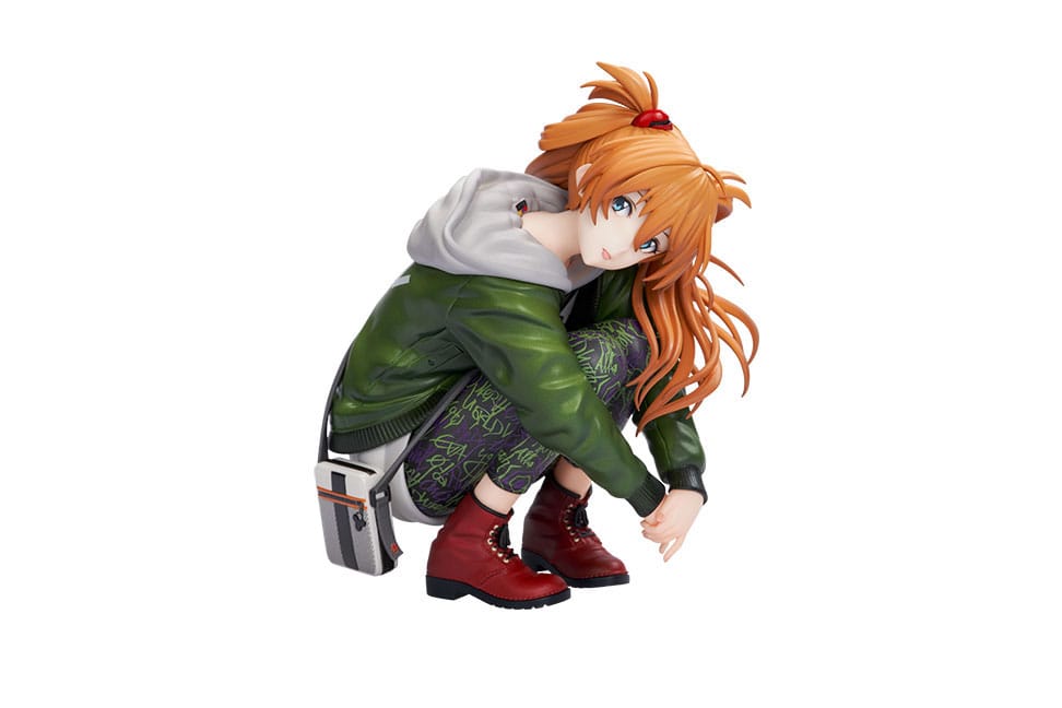 Neon Genesis Evangelion PVC Figur 1/7 Shikinami Asuka Langley Ver. Part 3 Radio Eva 12 cm Hobby Max