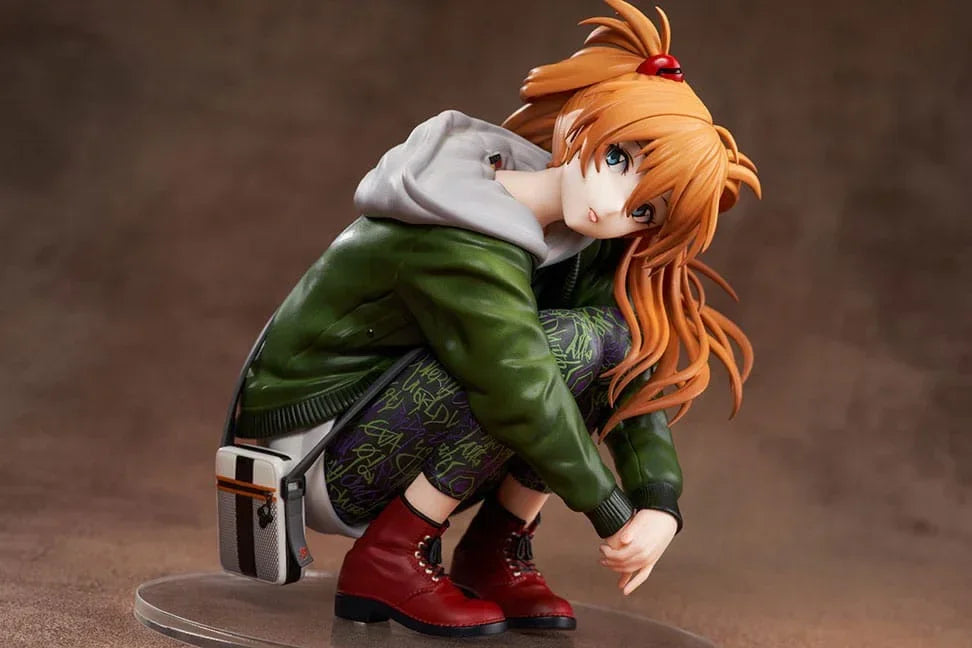 Neon Genesis Evangelion PVC Figur 1/7 Shikinami Asuka Langley Ver. Part 3 Radio Eva 12 cm Hobby Max