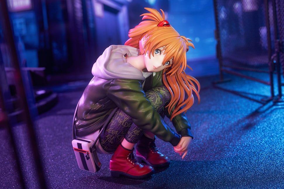 Neon Genesis Evangelion PVC Figur 1/7 Shikinami Asuka Langley Ver. Part 3 Radio Eva 12 cm Hobby Max