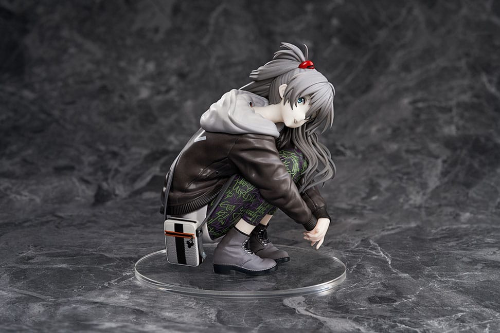 Neon Genesis Evangelion PVC Figur 1/7 Shikinami Asuka Langley Ver. Part 3 Radio Eva Originalfärg 12 cm