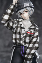 Neon Genesis Evangelion PVC Figur 1/7 Rei Ayanami Ver. Part 3 Radio Eva Original Färg 26 cm Hobby Max