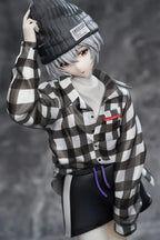 Neon Genesis Evangelion PVC Figur 1/7 Rei Ayanami Ver. Part 3 Radio Eva Original Färg 26 cm Hobby Max