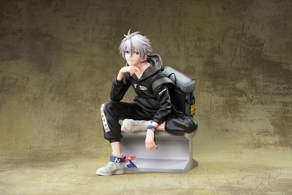 Neon Genesis Evangelion PVC Figur 1/7 Kaworu Nagisa Radio Eva Part 3 18 cm Hobby Max