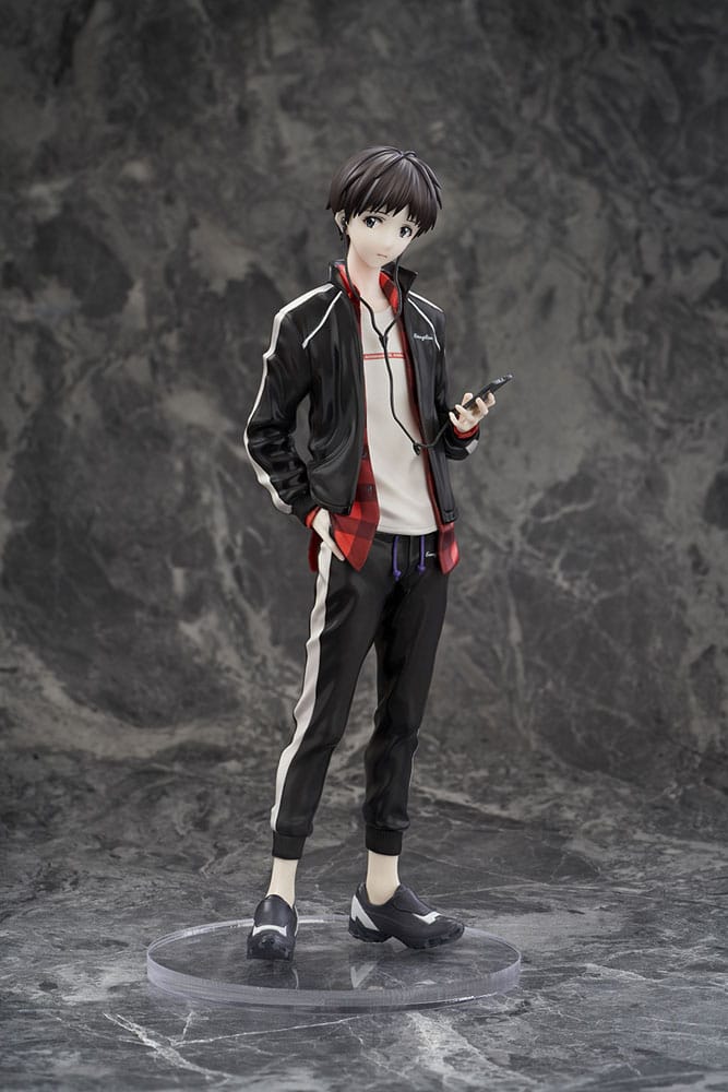 Neon Genesis Evangelion PVC Figur 1/7 Ikari Shinji Original Color Ver. Radio Eva Part 3 26 cm Hobby Max
