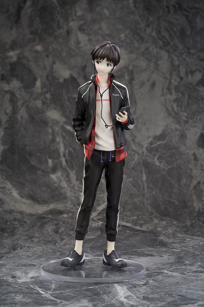 Neon Genesis Evangelion PVC Figur 1/7 Ikari Shinji Original Color Ver. Radio Eva Part 3 26 cm Hobby Max