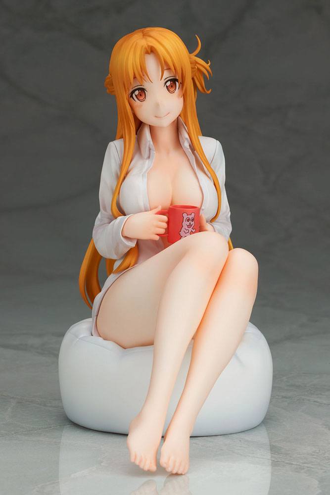 Sword Art Online: Alicization War of Underworld PVC Statue 1/7 Asuna Yuuki Vit T-shirt Hobby Stock