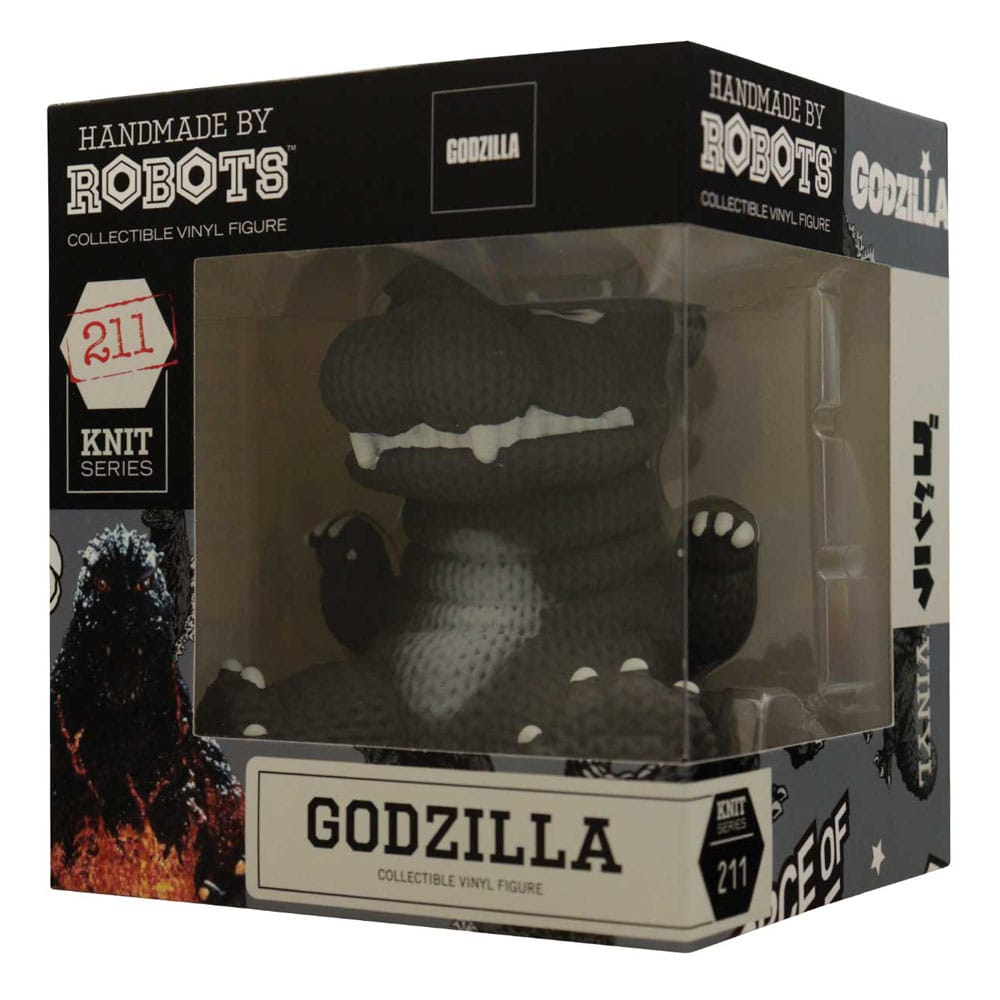 Godzilla Vinyl Figur 13 cm - Officiellt Licensierad Handmade by Robots