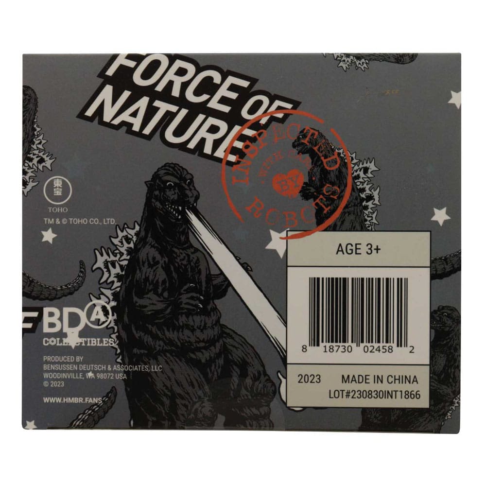 Godzilla Vinyl Figur 13 cm - Officiellt Licensierad Handmade by Robots