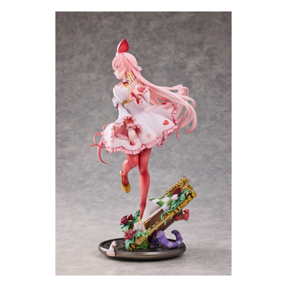 Original Karaktär PVC Figur 1/7 Vit Kanin Rosu Wonderland Ver. Illustrerad av Rosuuri Deluxe Edition 29 cm Hobby Sakura