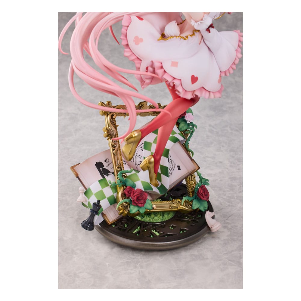 Original Karaktär PVC Figur 1/7 Vit Kanin Rosu Wonderland Ver. Illustrerad av Rosuuri Deluxe Edition 29 cm Hobby Sakura