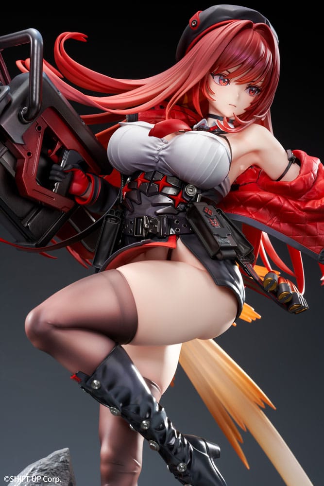 Segers Gudinna: Nikke PVC Figur 1/4 Nikke Rapi: Röd Huvud DX Version 47 cm Hobby Sakura