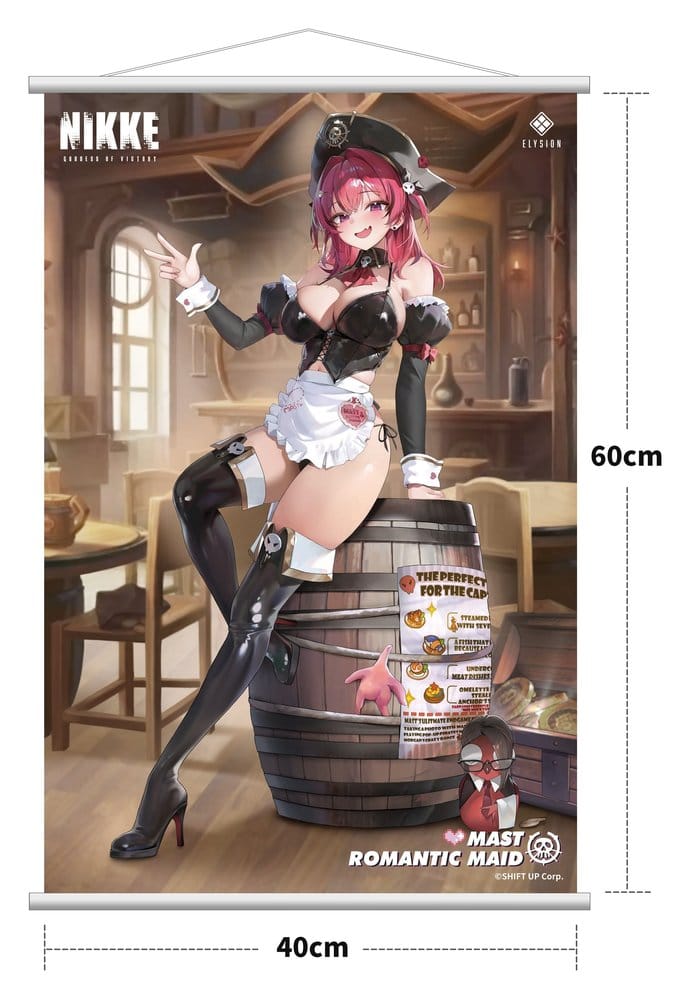 Segergudinna: Nikke PVC Figur 1/4 Mast: Romantic Maid Deluxe Edition 42 cm Hobby Sakura