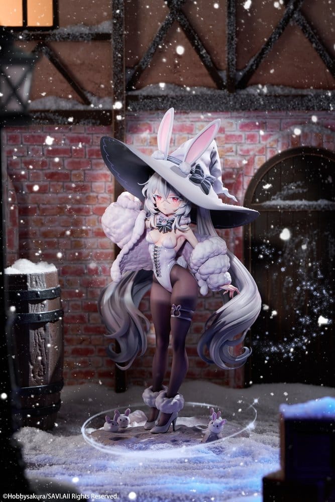 Originalfigur i PVC 1/6 Månens Häxpolis Marshmallow illustration av SAVI, 34 cm