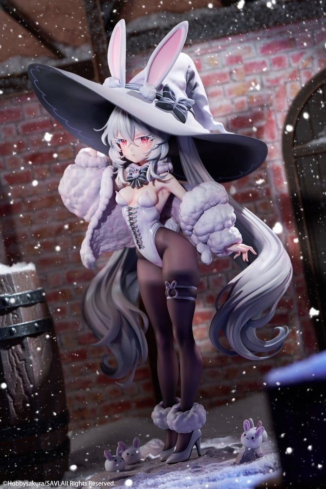Originalfigur i PVC 1/6 Månens Häxpolis Marshmallow illustration av SAVI, 34 cm