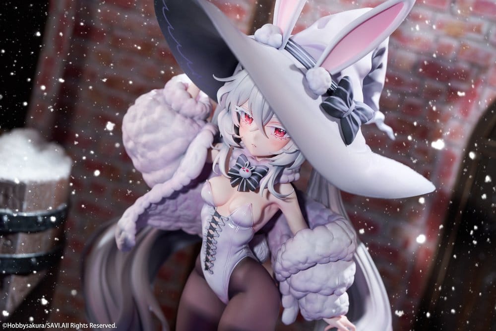 Originalfigur i PVC 1/6 Månens Häxpolis Marshmallow illustration av SAVI, 34 cm